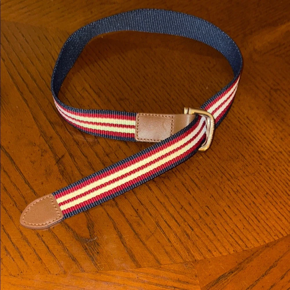 Janie and Jack Red, White, and Blue Kids Belt
